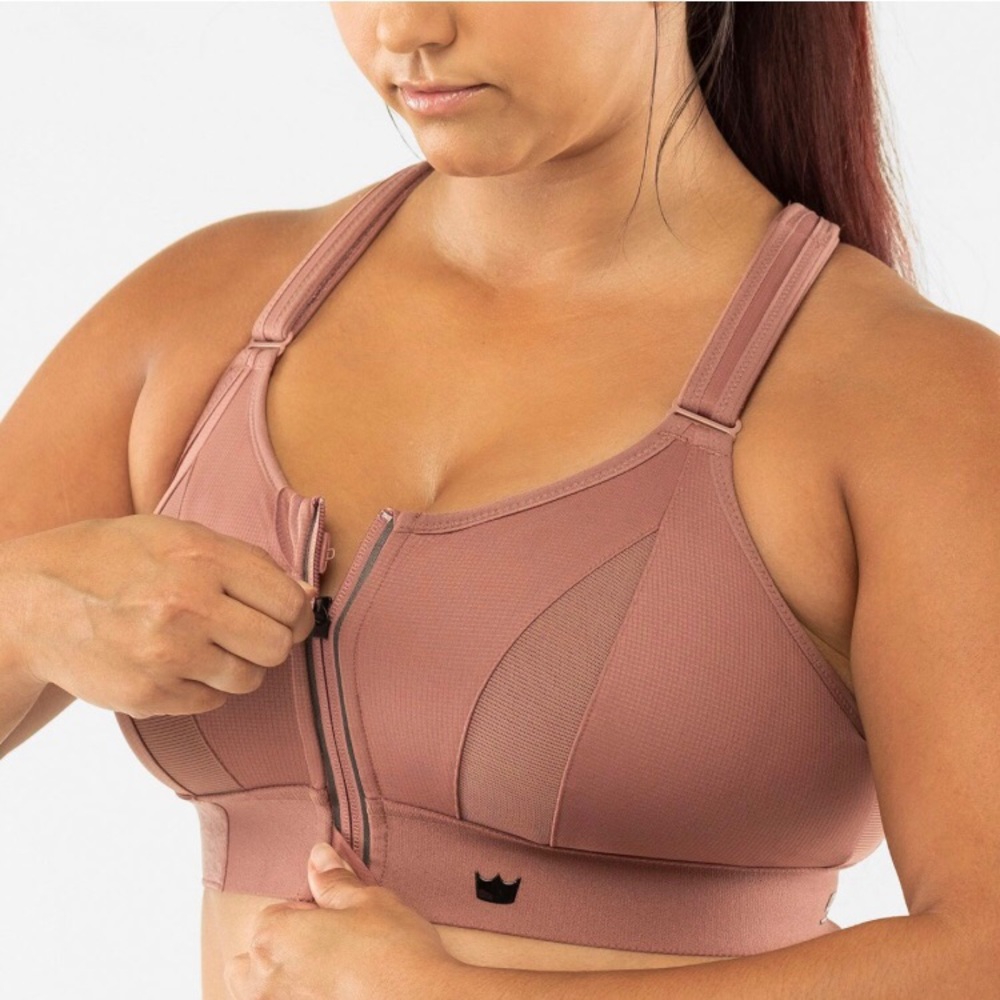SHEFIT Ultimate Sports Bra Rose Mauve LUXE